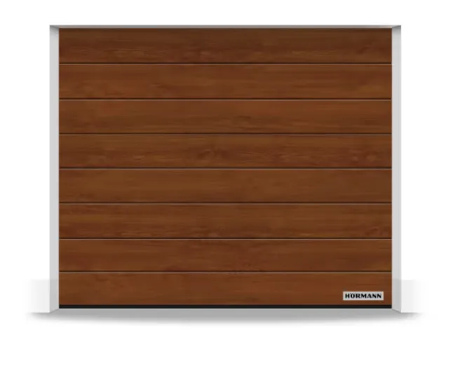 HORMANN PUERTA DE GARAJE SECCIONAL LPU-42 ANCHO X ALTO DECOCOLOR ACANALADO M INCLUIDO MOTORIZACIÓN