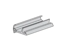 HORMANN Perfil de goma estanqueidad puerta Thermo65 (1)